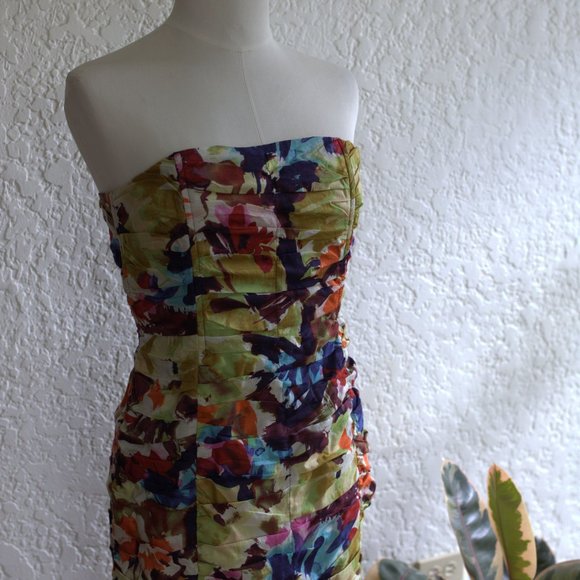 "Dakota" Colourful Dress - Picture 4 of 6